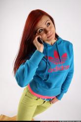 Nina Calling Cellphone